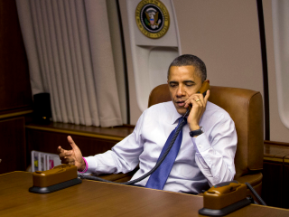 Illustration for article titled The Phones on Air Force One Look Like Iron Man Accessories